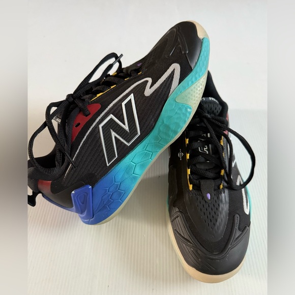 New Balance Black and Blue Athletic Sneakers
